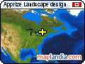 Apprize Landscape design satellite map