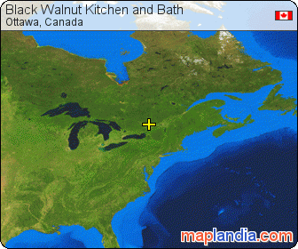 Black Walnut Kitchen and Bath satellite map