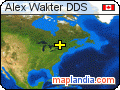 Alex Wakter DDS satellite map