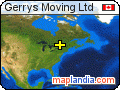 Gerry’s Moving Ltd satellite map