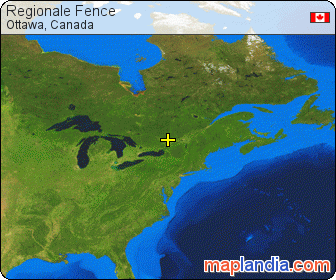 Regionale Fence satellite map