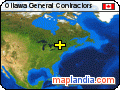 Ottawa General Contractors satellite map