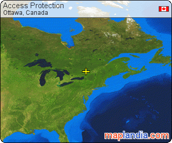 Access Protection satellite map