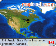 Phil Arnold State Farm Insurance satellite map