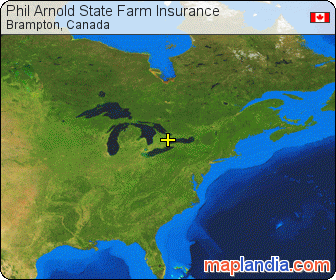 Phil Arnold State Farm Insurance satellite map