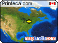 Printeca.com satellite map