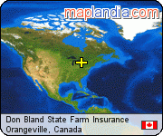 Don Bland State Farm Insurance satellite map