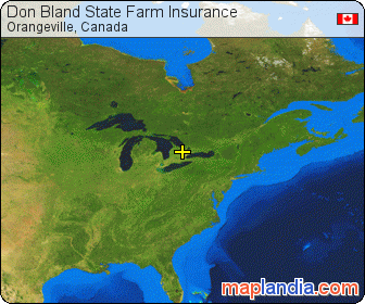 Don Bland State Farm Insurance satellite map