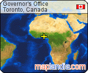 Governor's Office satellite map