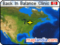 Back In Balance Clinic satellite map