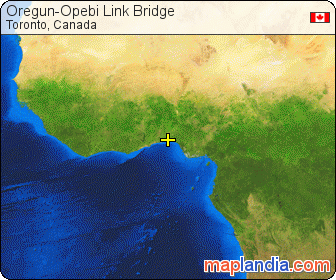 Oregun-Opebi Link Bridge satellite map