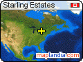 Starling Estates satellite map