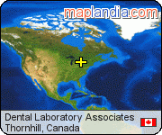 Dental Laboratory Associates satellite map