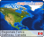 Regionale Fence satellite map