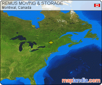 REMUS MOVING & STORAGE  satellite map