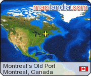 Montreal's Old Port satellite map
