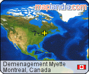 Déménagement Myette satellite map
