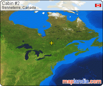 Cabin #2 satellite map