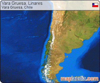Vara Gruesa, Linares satellite map