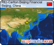 Ritz-Carlton Beijing Financial satellite map