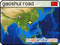 gaoshui road satellite map