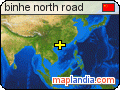 binhe north road satellite map