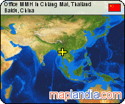 Office MMH in Chiang Mai, Thailand satellite map