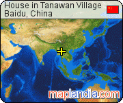 House in Tanawan Village satellite map