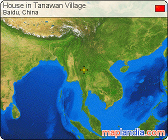 House in Tanawan Village satellite map