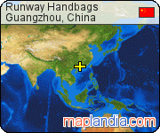 Runway Handbags satellite map