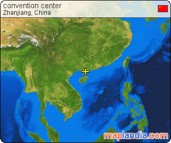 convention center satellite map