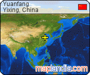 Yuanfang satellite map