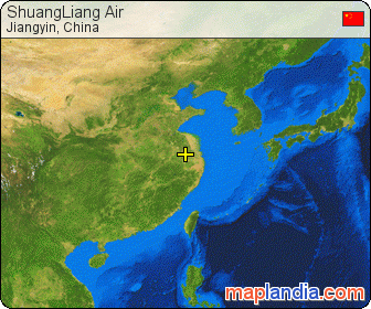 ShuangLiang Air satellite map