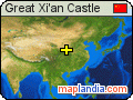 Great Xi'an Castle satellite map