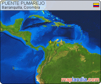 PUENTE PUMAREJO satellite map