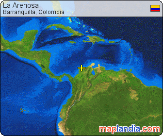 La Arenosa satellite map
