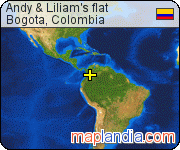 Andy & Liliam's flat satellite map