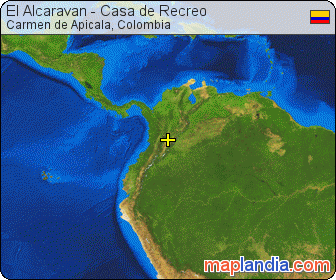 El Alcaravan - Casa de Recreo satellite map