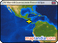 JW Marriott Guanacaste Resort & Spa satellite map