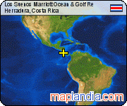 Los Suenos Marriott Ocean & Golf Re satellite map