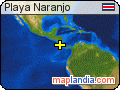 Playa Naranjo satellite map