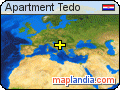 Apartment Tedo satellite map