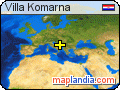Villa Komarna satellite map