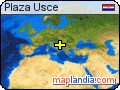 Plaža Ušće satellite map