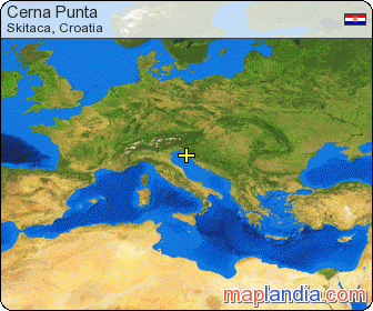 Cerna Punta satellite map