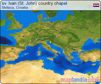 sv. Ivan (St. John) country chapel  satellite map
