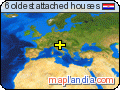 6 oldest attached houses satellite map
