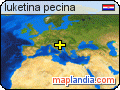 luketina pećina satellite map