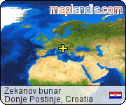 Zekanov bunar satellite map
