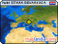 hotel STARA ŠEVARKUĆA satellite map